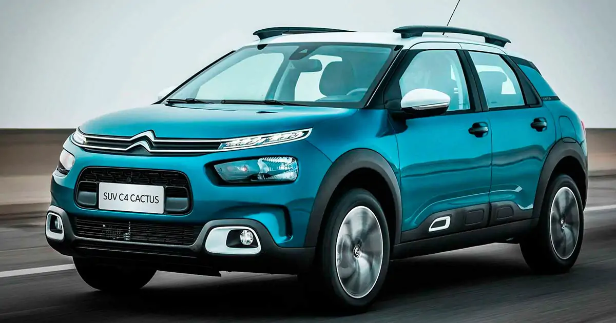 Cric à Pantographe Pour Citroën C4 Cactus - Levée Jusqu'à 2 Tonnes, Hauteur 105-380 Mm, Base Acier, Poignée