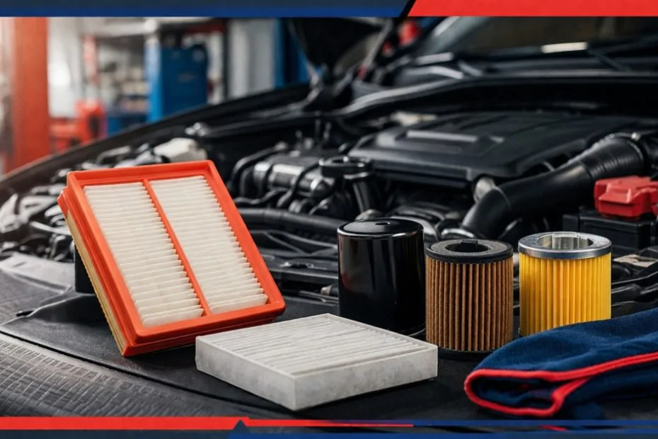 Troca de Filtros Carro