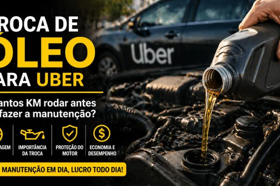Troca de Óleo para Uber Quantos Km Rodar