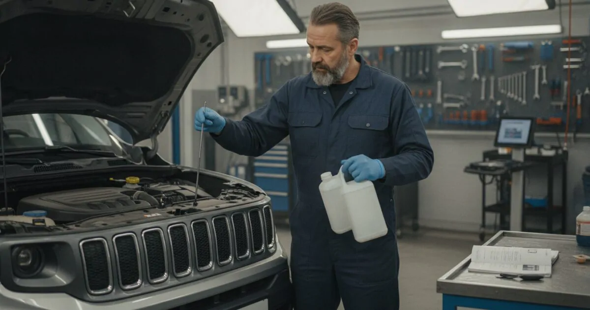 Troca de óleo do Renegade: 1.3 T270, 1.8 e diesel têm óleos diferentes